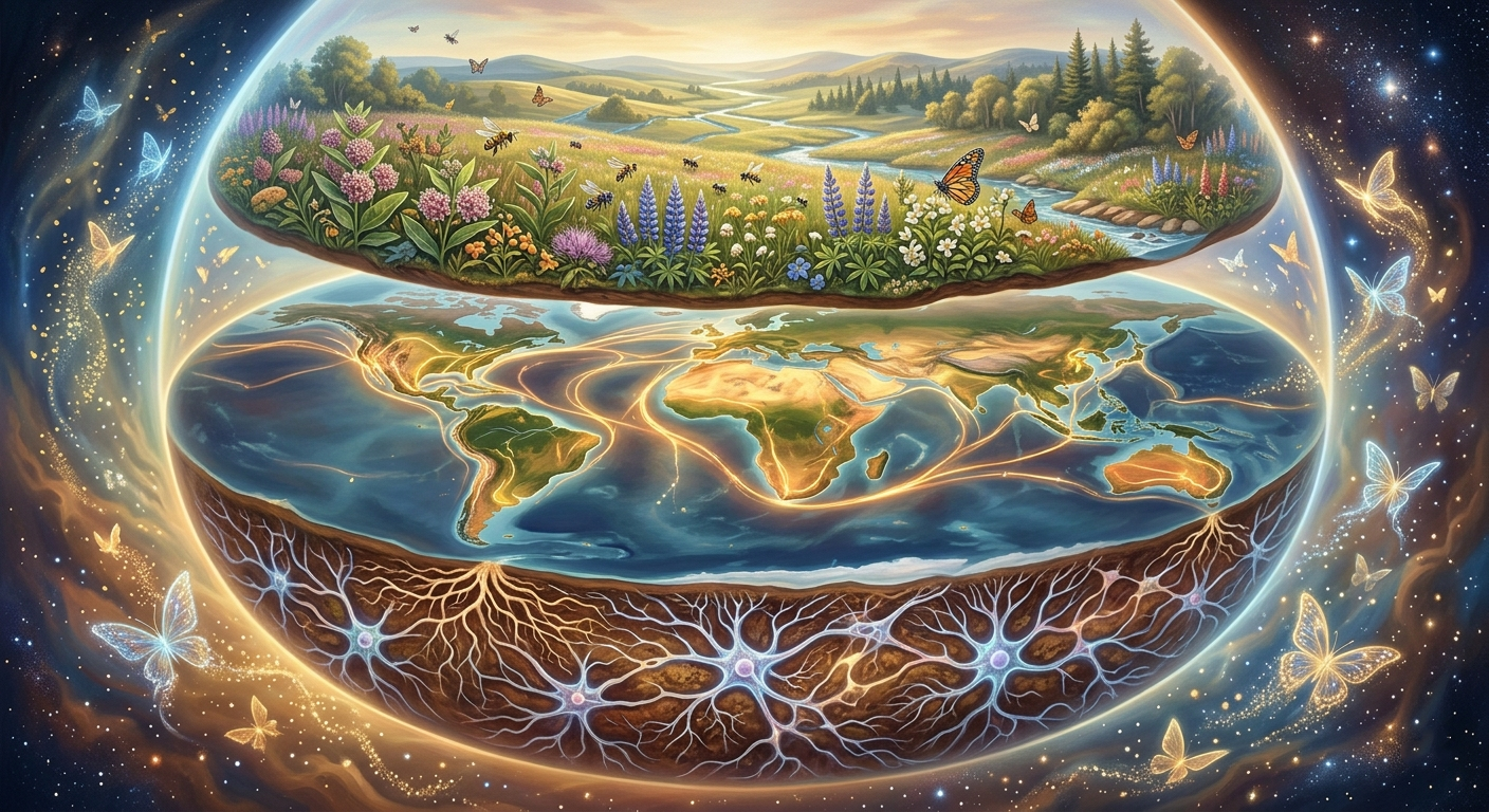 Living Earth System – Unified Pollinator Universe Map