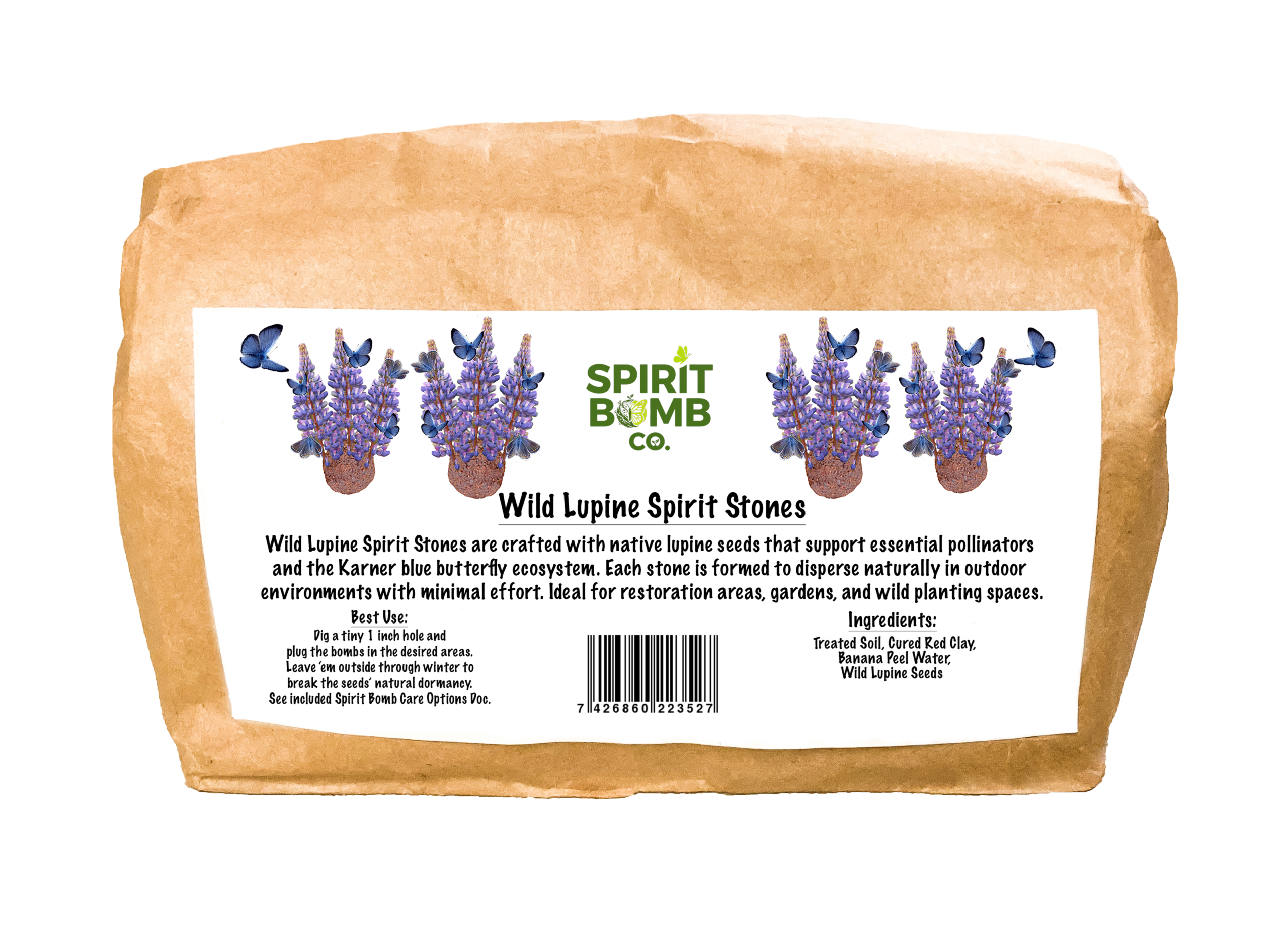 Wild Lupine Spirit Stones